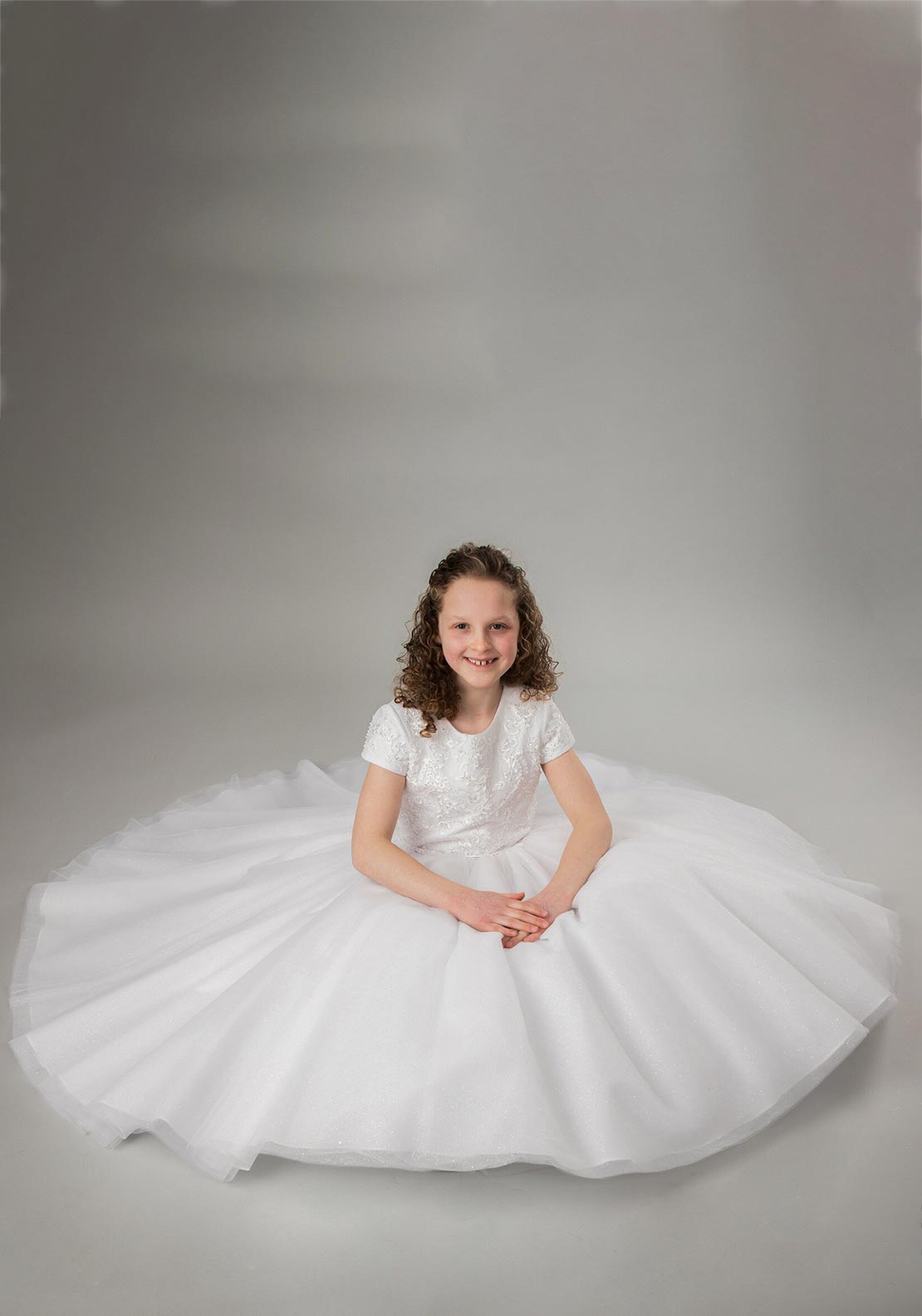 Paula’s Communion PJ06 Communion Dress, White