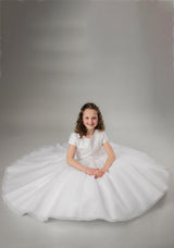 Paula’s Communion PJ06 Communion Dress, White