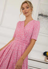 Jolie Moi Lyanna Spotty Maxi Dress, Dusty Pink