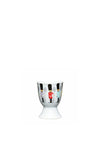 Kitchen Craft Soldier Porcelain Egg Cup, Multi-Coloured