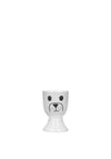 Kitchen Craft Dog Face Porcelain Egg Cup