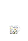 Kitchen Craft Star Porcelain Espresso Cup, Multi-Coloured