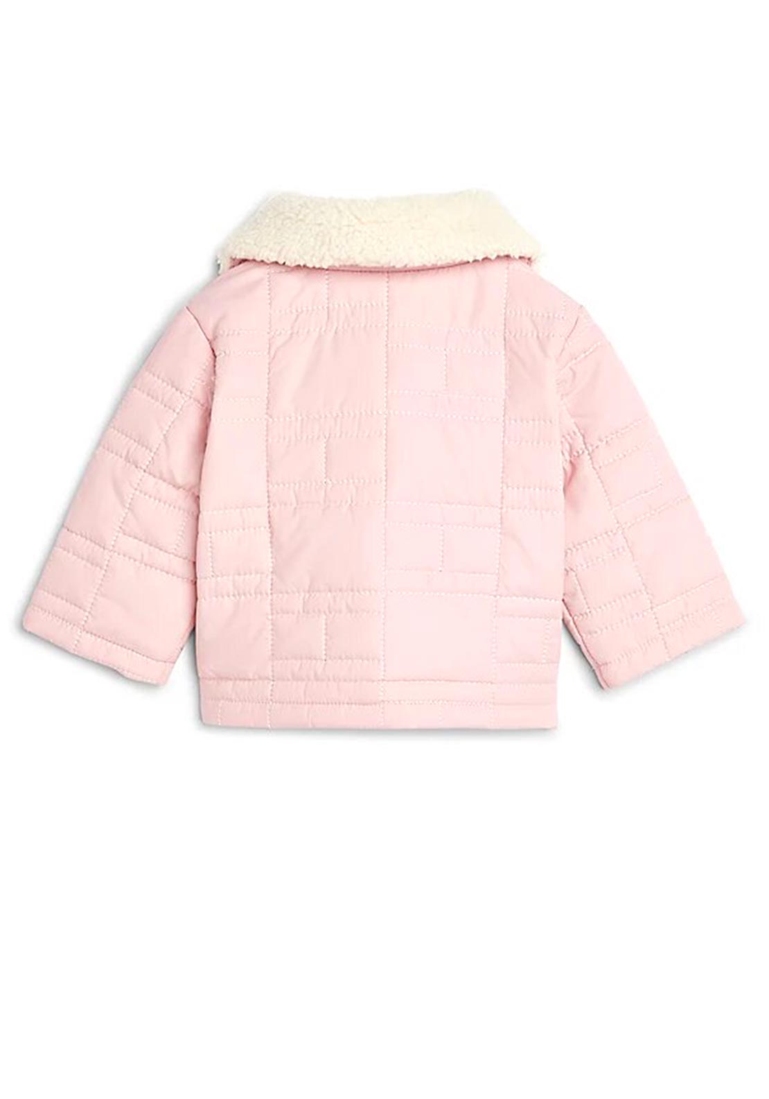 Tommy Hilfiger Baby Quilted Flag 2-4 Months Jacket, Pink