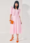 Kate Cooper Puff Shoulder Short Jacket, Light Pink