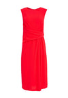 Kate Cooper Pleated Waist Midi Dress, Poppy