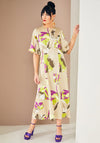 Kate Cooper Dome Waist Print Maxi Dress, Multi