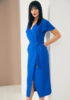 Kate Cooper Maxi Wrap Dress, Royal Blue