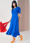 Kate Cooper Dome Waist Maxi Dress, Royal Blue