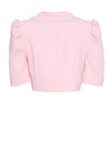 Kate Cooper Puff Shoulder Short Jacket, Light Pink