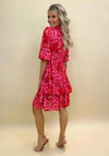 Kate & Pippa Latina Mini Dress, Pink & Red