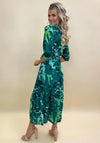 Kate & Pippa Boho Print Maxi Dress, Green
