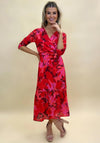 Kate & Pippa Boho Print Maxi Dress, Red