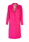 Kate Cooper Long Buttoned Coat, Pink