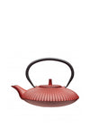 La Cafetiere Cast Iron Infuser Teapot 600ml, Red