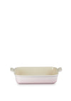 Le Creuset Stoneware Heritage Large Rectangular Dish, Shell Pink