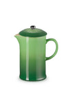 Le Creuset Stoneware French Press Cafetiere, Bamboo Green