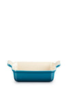 Le Creuset Stoneware Heritage 19cm Rectangular Dish, Deep Teal