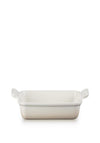 Le Creuset Stoneware Heritage 19cm Rectangular Dish, Meringue