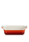 Le Creuset Stoneware Heritage 26cm Rectangular Dish, Cerise