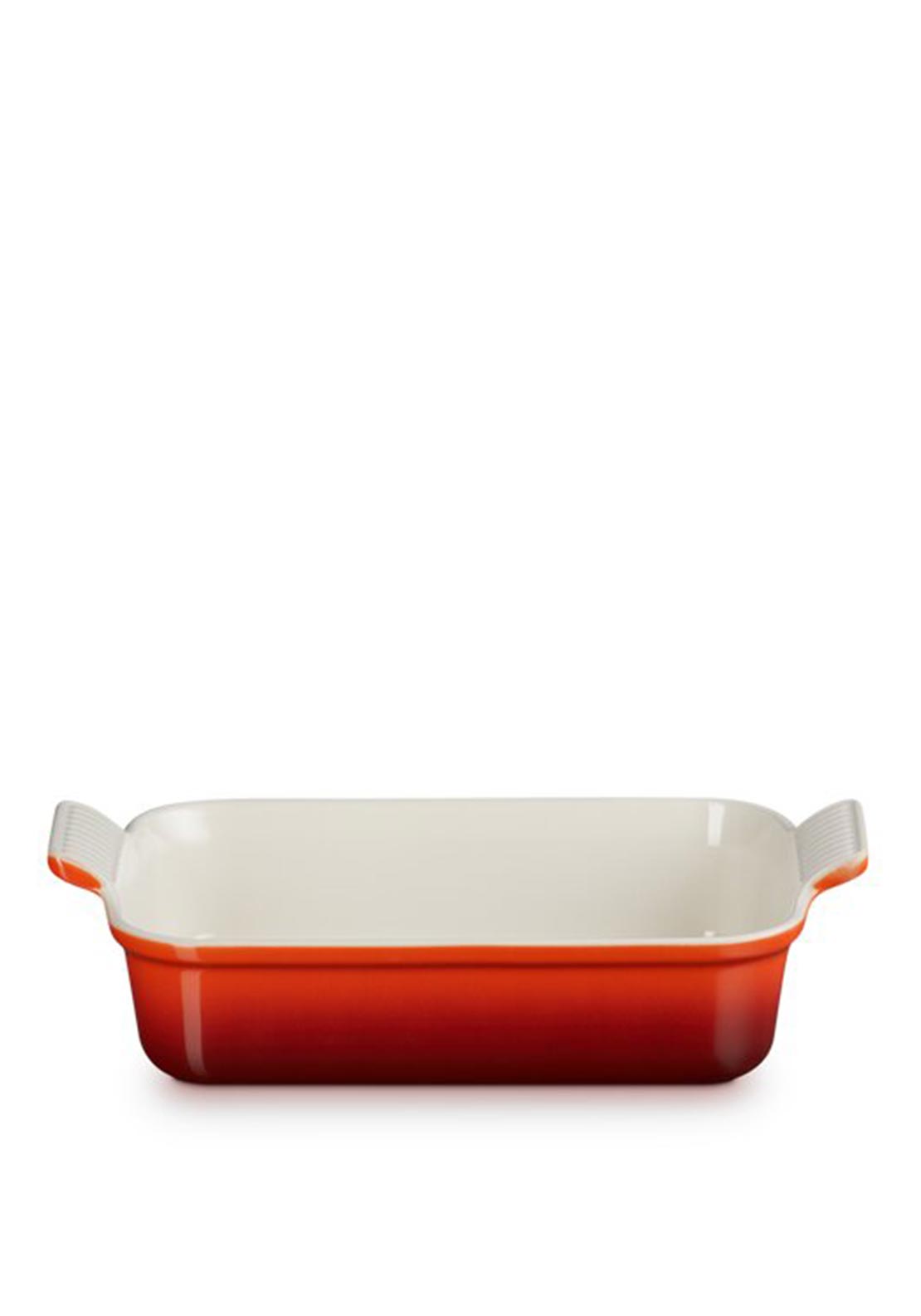 Le Creuset Stoneware Heritage 26cm Rectangular Dish, Cerise Red