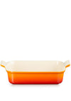 Le Creuset Stoneware Heritage 32cm Rectangular Dish, Flame