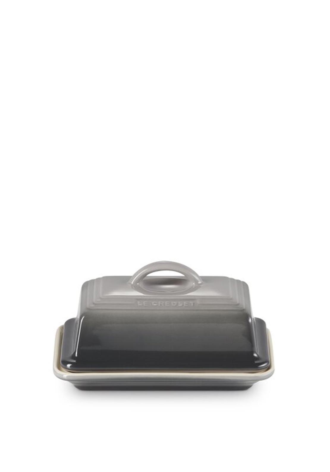 Le Creuset Stoneware Butter Dish, Flint