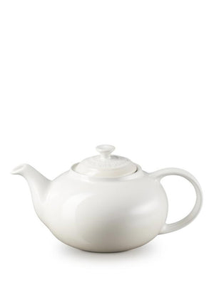 Le Creuset Stoneware Classic Teapot, Meringue