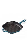 Le Creuset Signature Square Skillet Grill Pan, Deep Teal