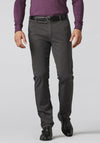 Meyer Roma Soft Cotton Chinos, Charcoal