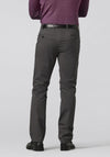 Meyer Roma Soft Cotton Chinos, Charcoal