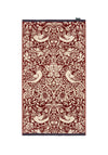 Morris & Co Strawberry Thief Towel, Red