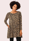 Masai Garnette Tunic Dress, Leopard Print