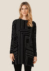Masai Gael Tunic Top, Black