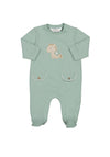 Mayoral Baby Boy Set of Two Sleepsuits, Aqua