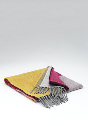 McNutt of Donegal Vegas Stripe Scarf, Multi
