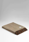 McNutt of Donegal Heritage Tweed Throw, Oatmeal
