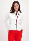 Monari Short Quilted Jacket, White