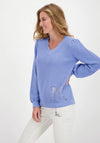 Monari Rhinestone M Jumper, Blue