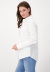 Monari Ribbon Trim Shirt, White