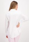Monari Concealed Ribbon Shirt, White