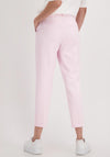 Monari Pressed Pleat Cropped Trousers, Baby Pink