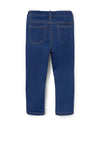 Name It Kids Sydney Slim Jeggings, Dark Blue Denim