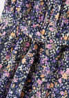 Name It Kid Girl Bodila Short Sleeve Jumpsuit, Dark Sapphire