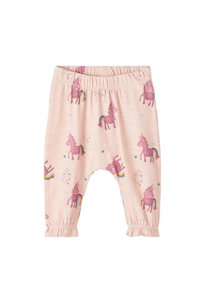 Name It Baby Girl Tannia Pant, Rose Smoke
