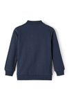 Name It Mini Girls Bascha Unicorn Full Zip, Dark Sapphire