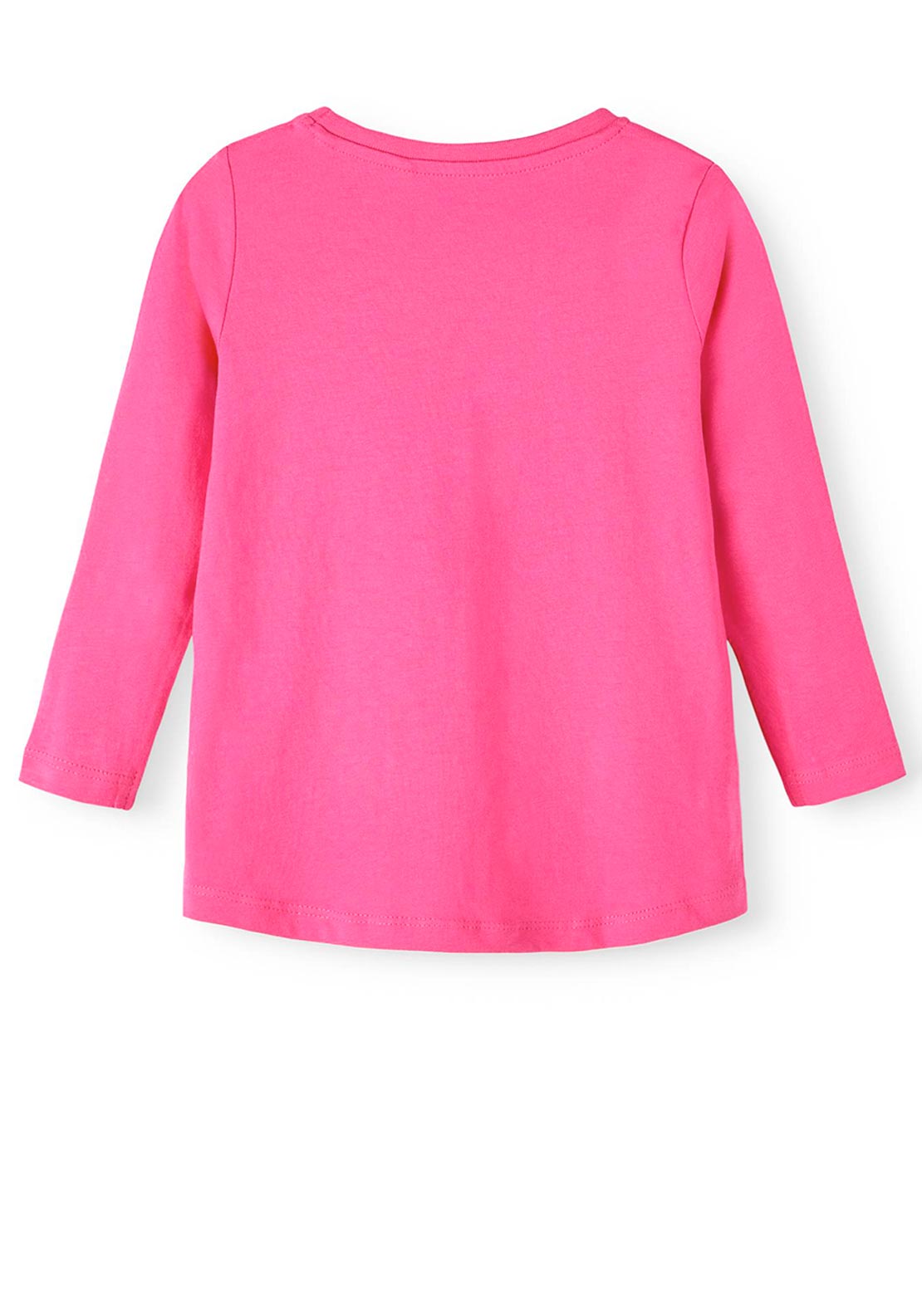 Name It Mini Girl Violet Long Sleeve Top, Pink Yarrow
