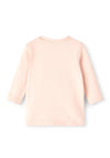Name It Baby Girl Thya Long Sleeve Top, Rose Smoke