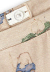Name It Baby Boy Dash Soft Stretch Printed Joggers, Humus