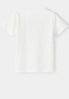 Name It Mini Boy Tony Short Sleeve Tee, White Alyssum