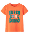 Name It Mini Boy Tony Short Sleeve Tee, Tigerlily